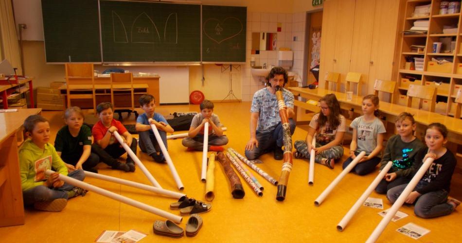 Didgeridoo spielen mit Gregor De Lorenzo